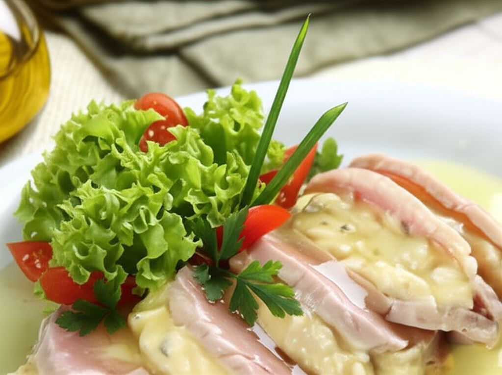 Peklowany schab w galarecie