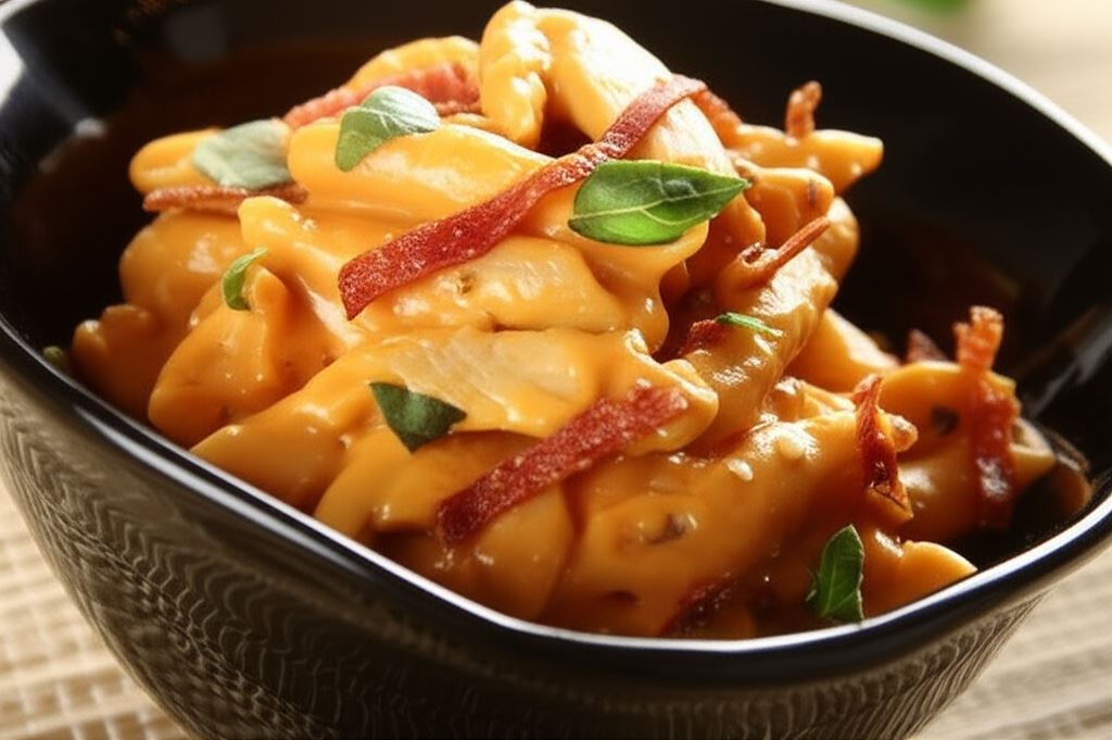 Penne po włosku z kurczakiem i salami peperoni