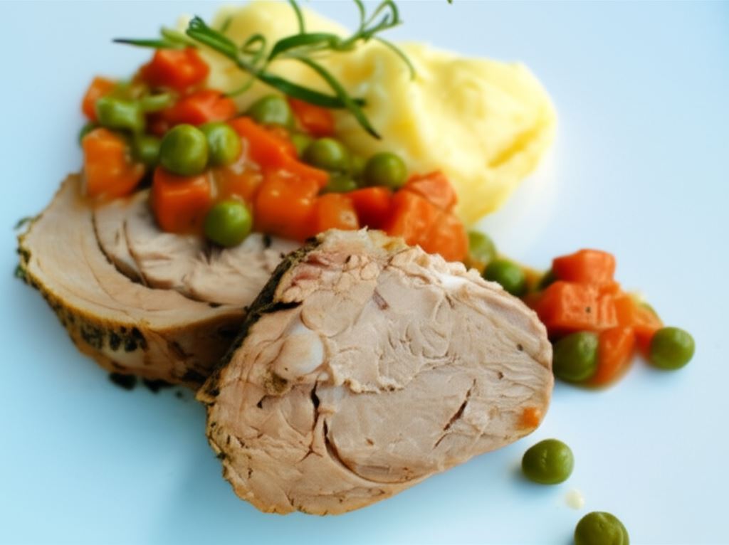 Pieczeń cielęca z estragonem