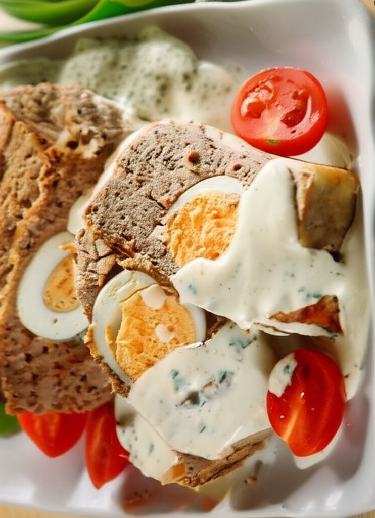 Pieczeń rzymska z jajkiem