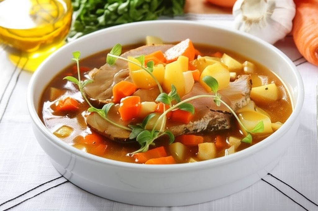 Pieczona łopatka wieprzowa