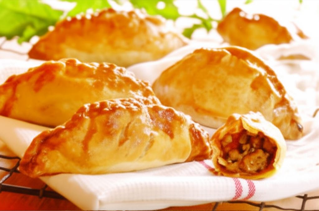 Pieczone pierogi z jagnięciną