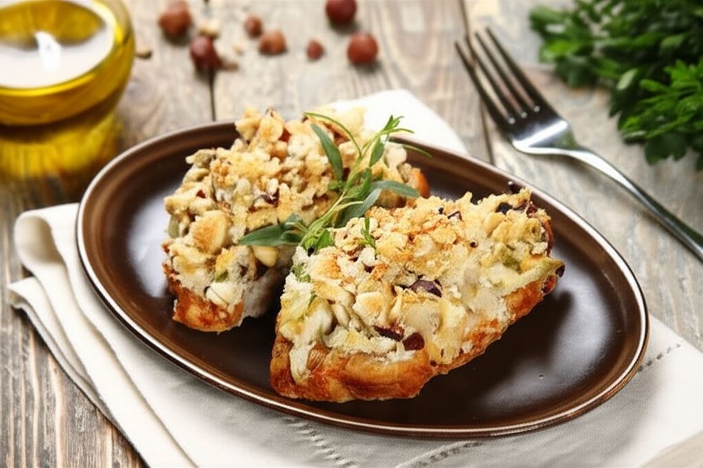 Pieczony schab pod pierzynką z majonezu