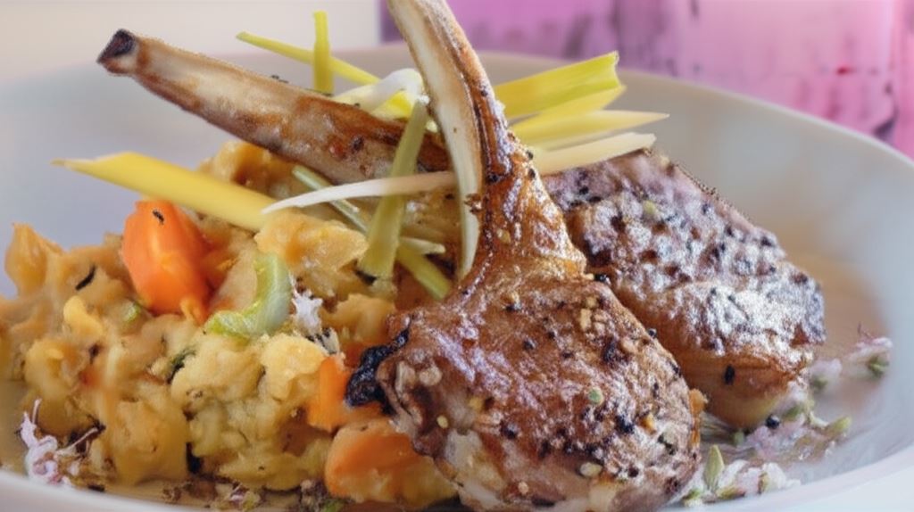 Pieprzowe kotlety jagnięce