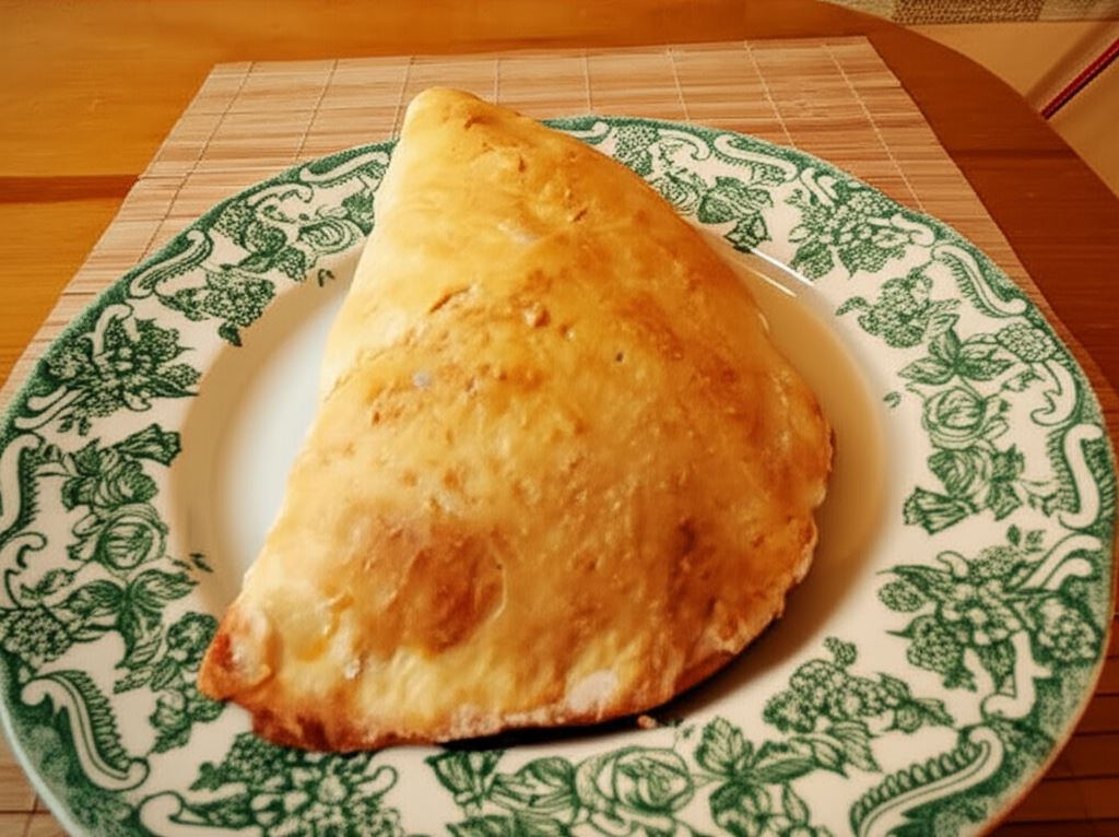 Pieróg krucho - drożdżowy