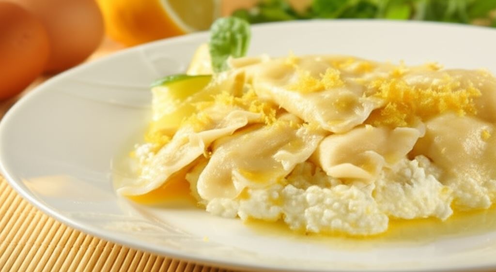 Pierogi z białym serem