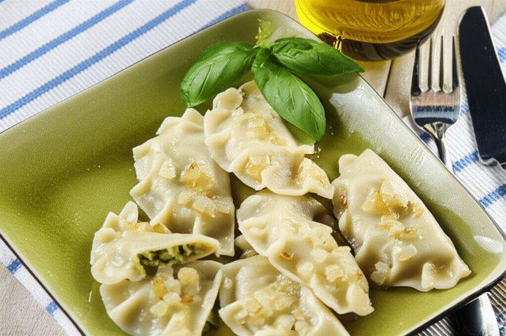 Pierogi z cukinią