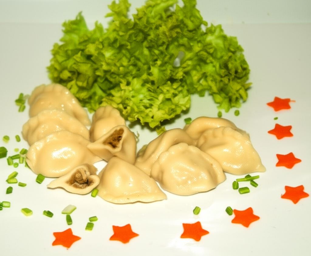 Pierogi z kapustą i grzybami