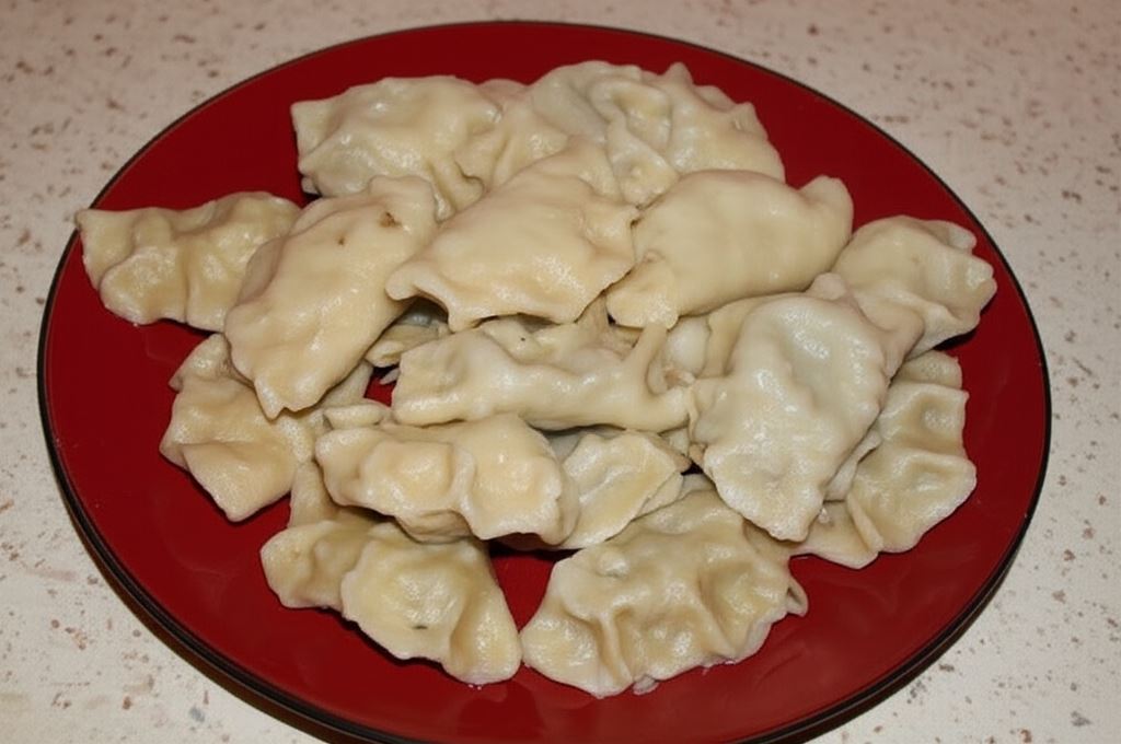 pierogi z kasza gryczaną - przepis na karnawał