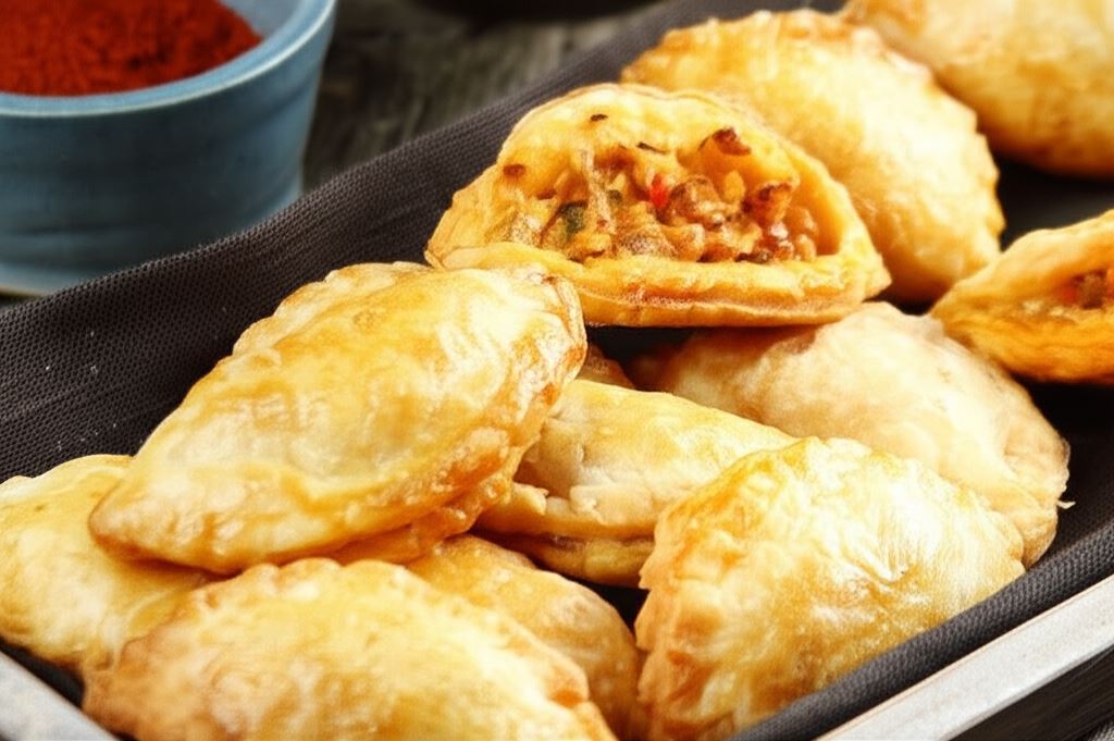 Pierożki z kurczakiem