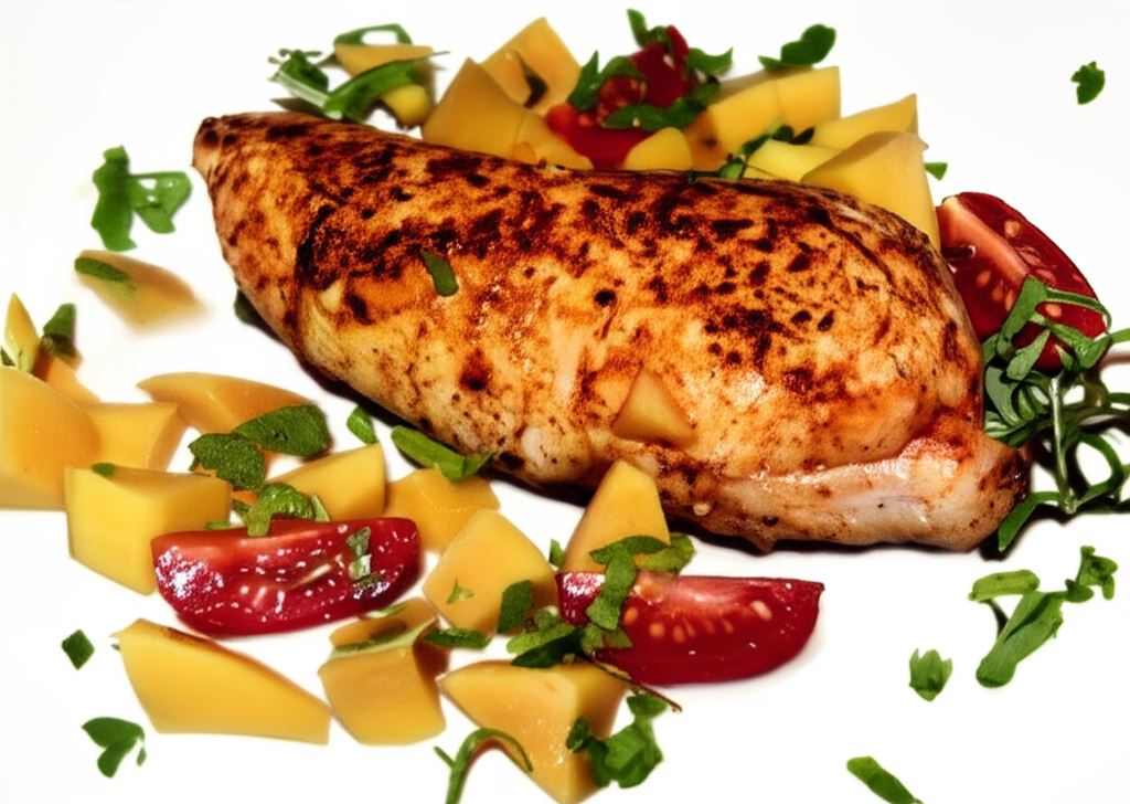 Pierś kurczaka z mango
