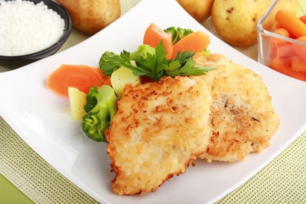 Piersi z kurczaka w kokosie