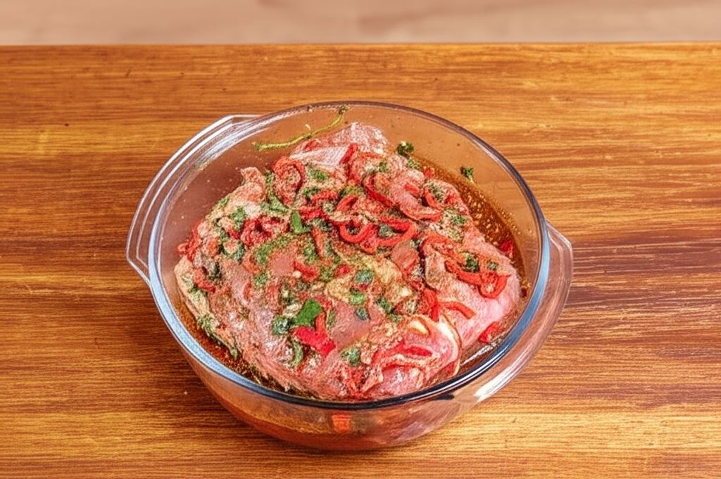 Pikantna marynata do karkówki