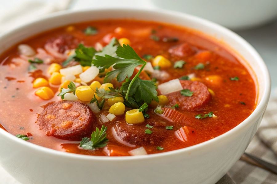 Pikantna zupa pomidorowa