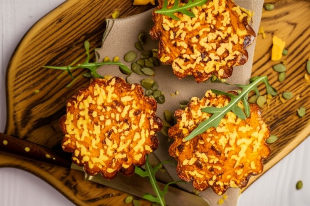 Pikantne muffiny ze słodkich ziemniaków z cheddarem i chili