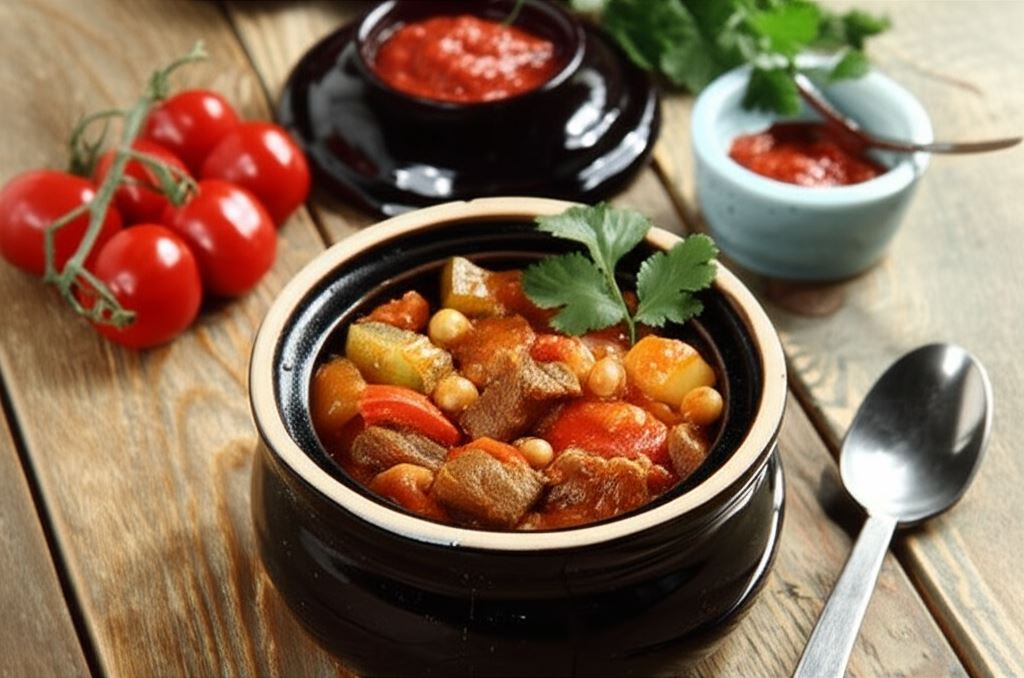 Pikantny kociołek domowy z chorizo