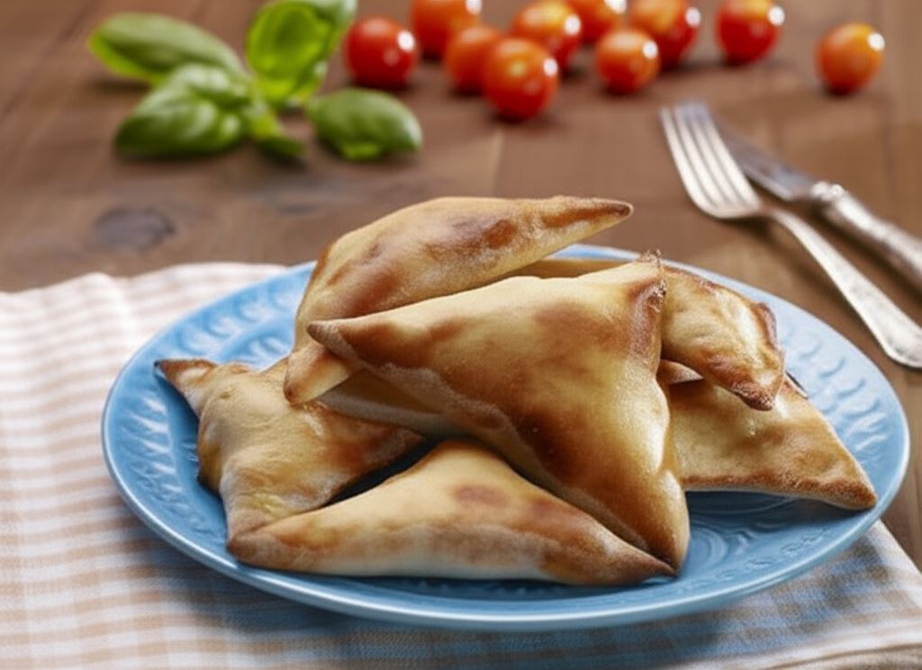 Pizza Bolognese a la Samosa