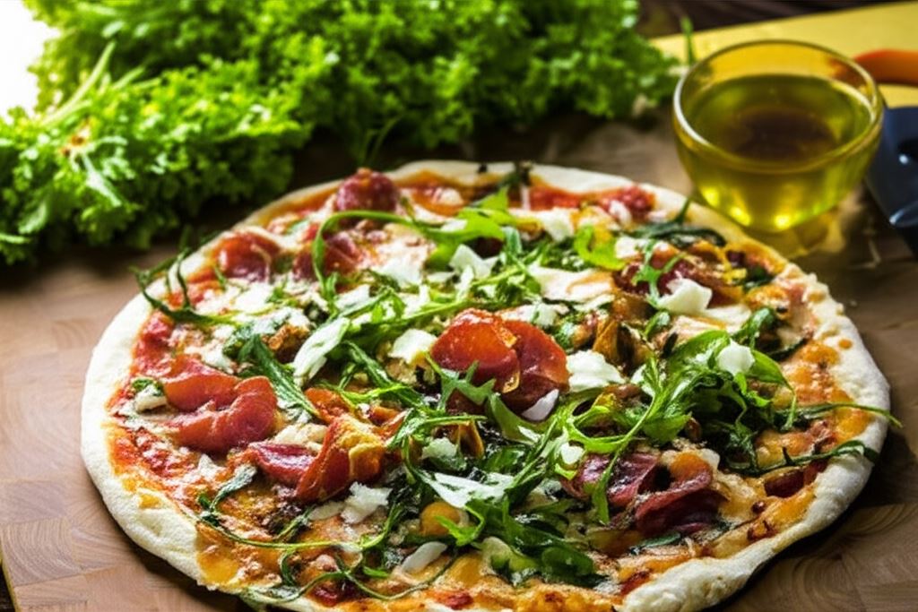 Pizza di Prosciutto con ficchi