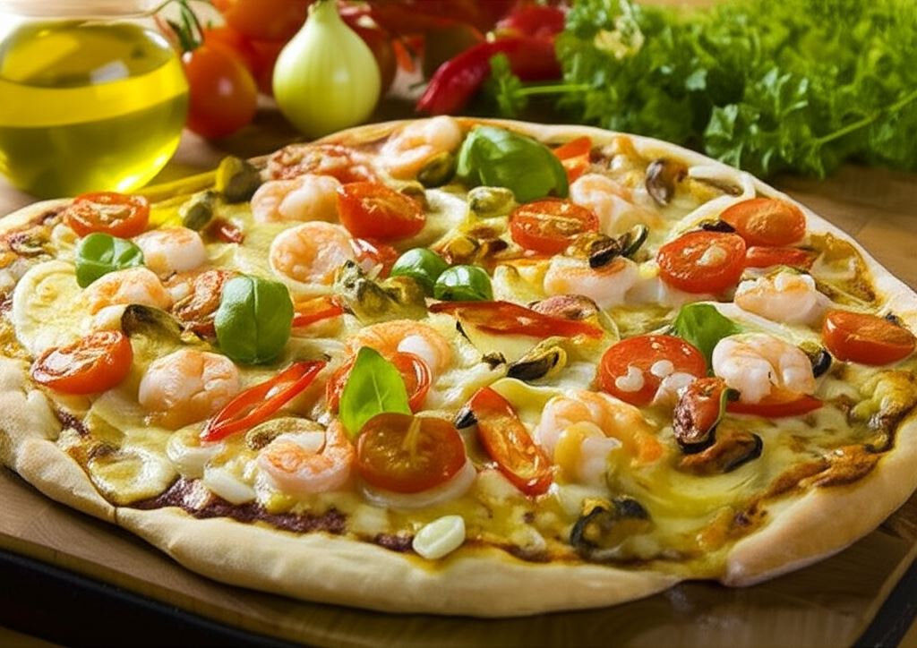 Pizza frutti di mare
