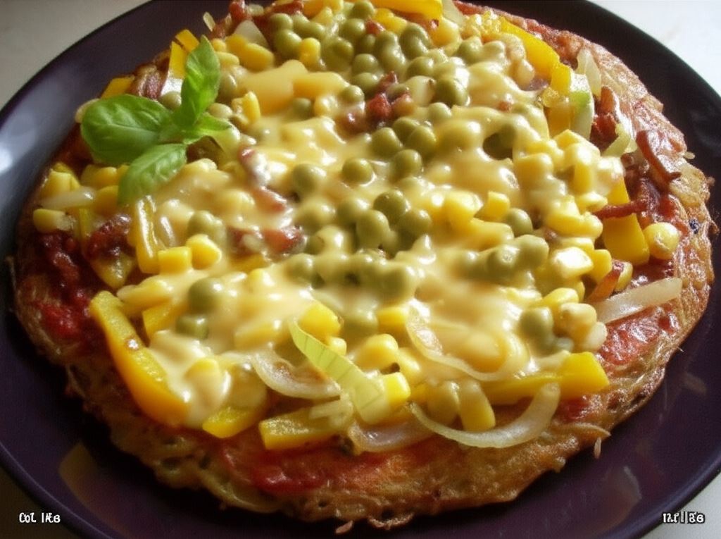 Pizza makaronowa z patelni