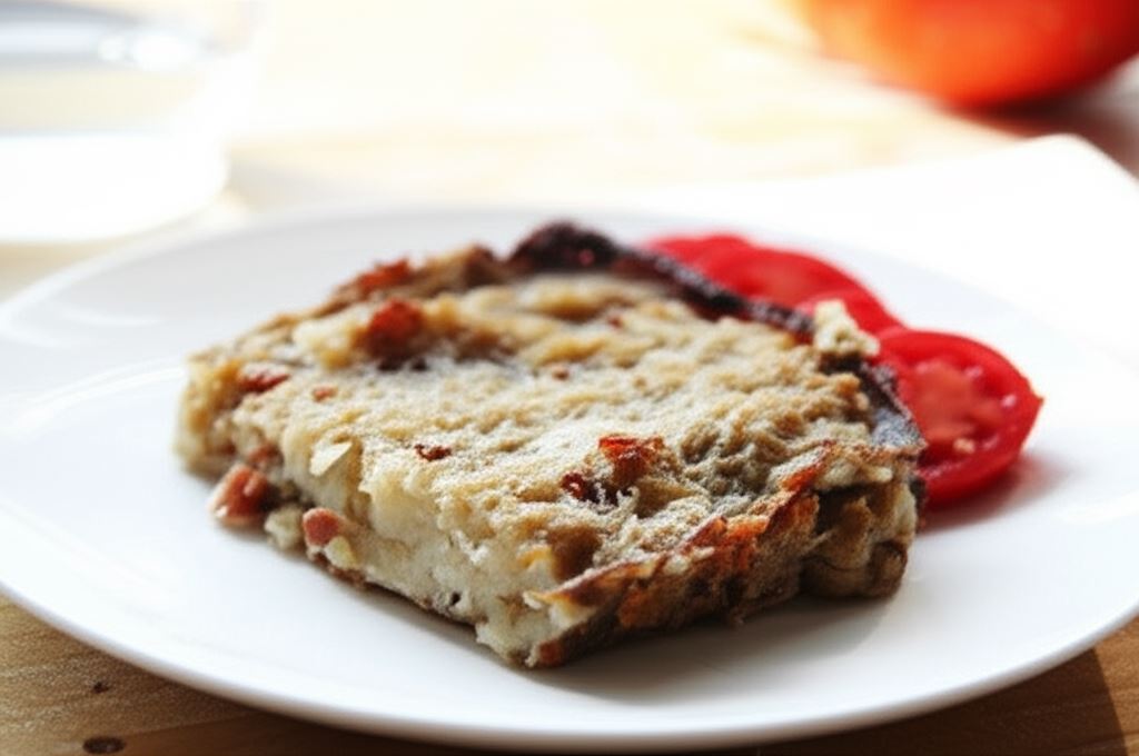 Placek ziemniaczany z boczkiem