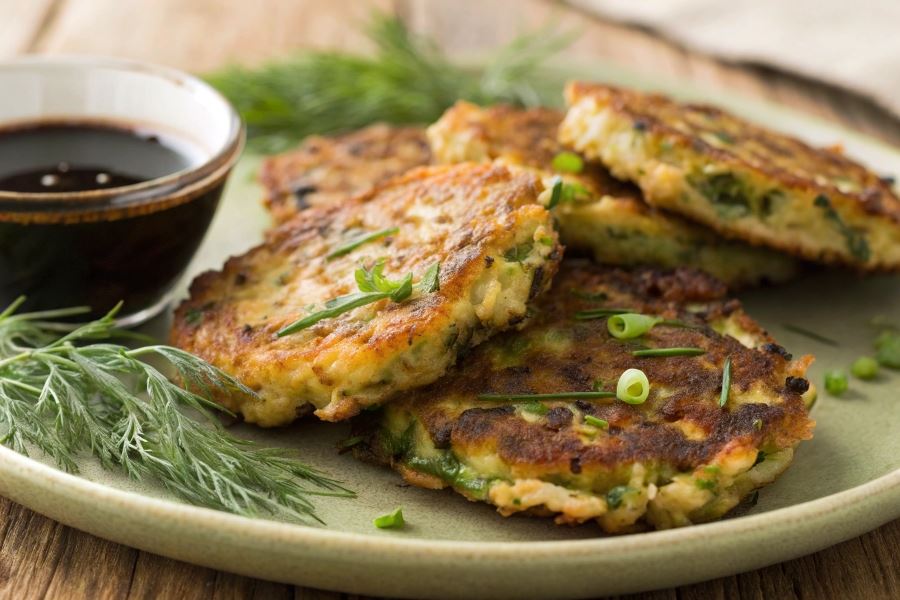 Placki z cukinii