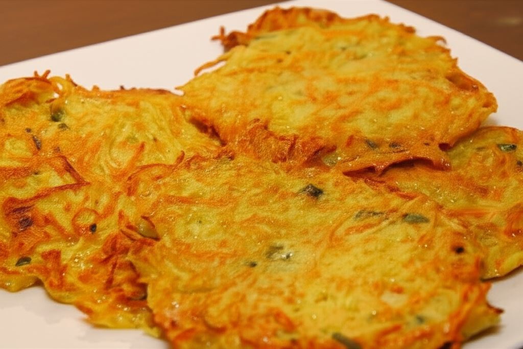 Placki ziemniaczane z marchewką