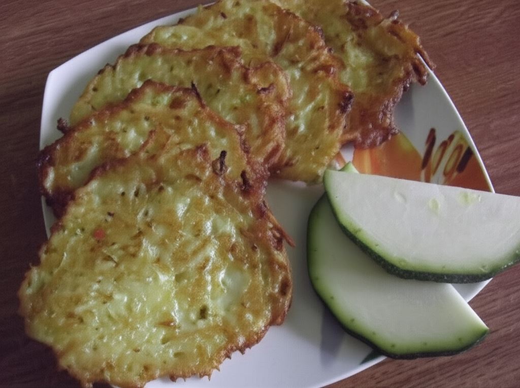 Placki ziemniaczano cukiniowe