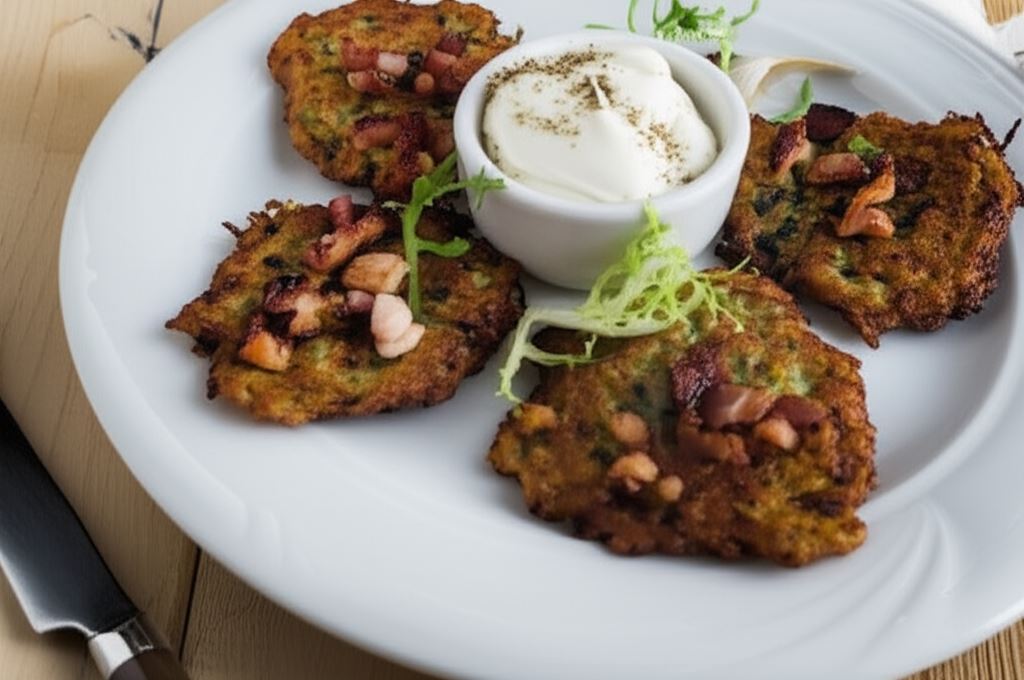 Placuszki kapuściano-ziemniaczane