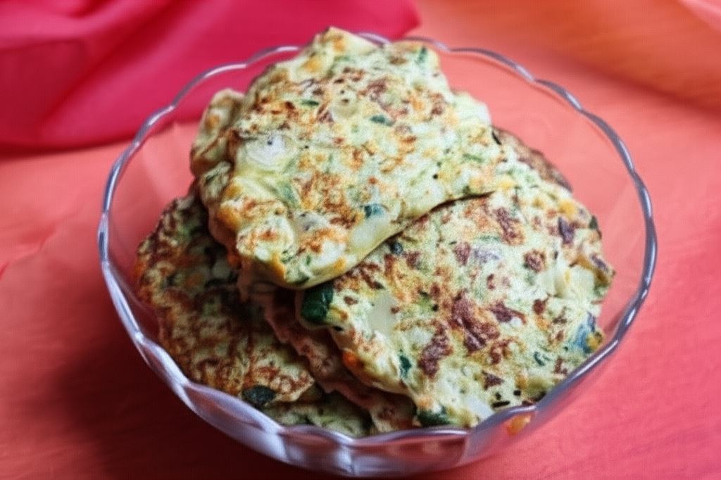 Placuszki z cukinii i marchwi