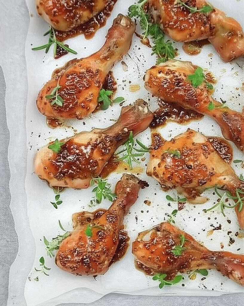 Podudzia w słodko pikantnej marynacie