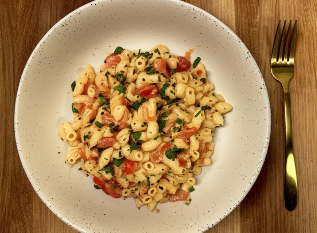 Pomidorowe Mac’n cheese z chili