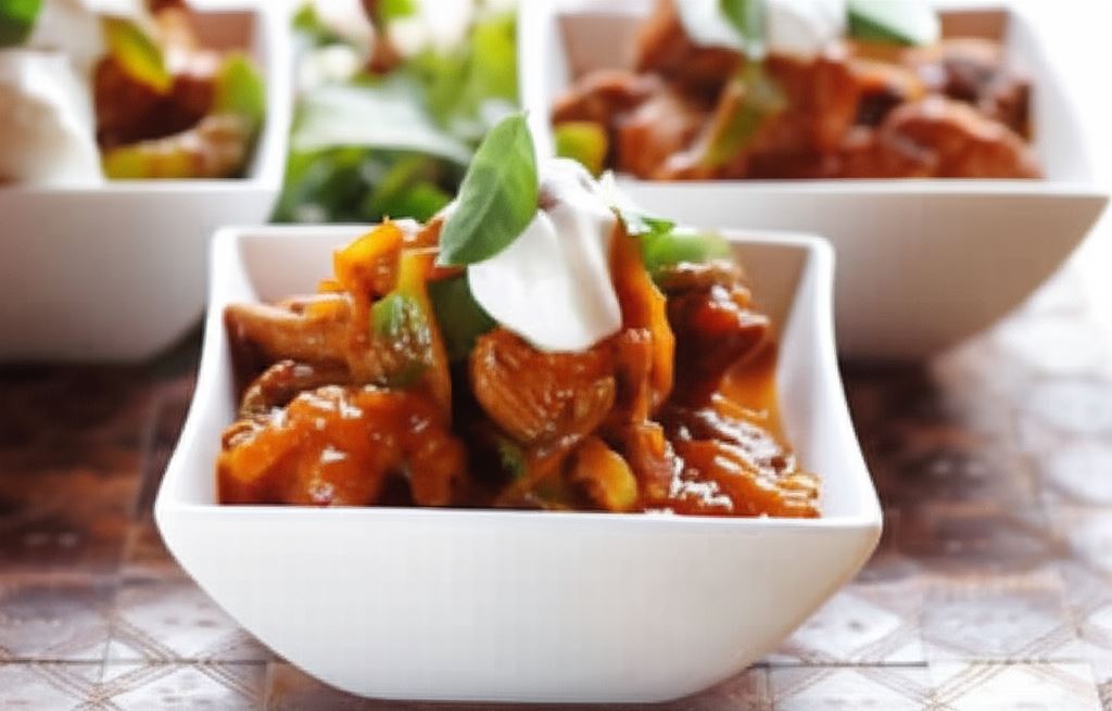 Pomidorowy gulasz z curry