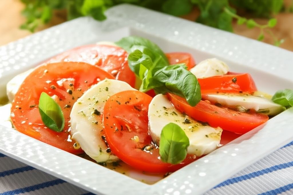 Pomidory z mozzarellą