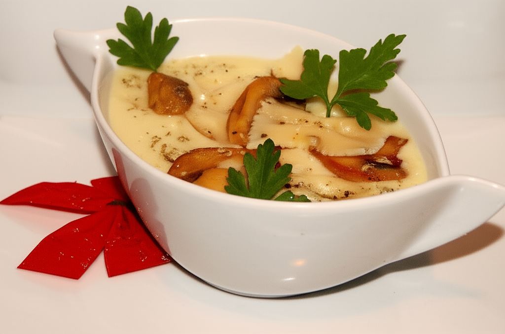 Postna pieczarkowa na Wigilię