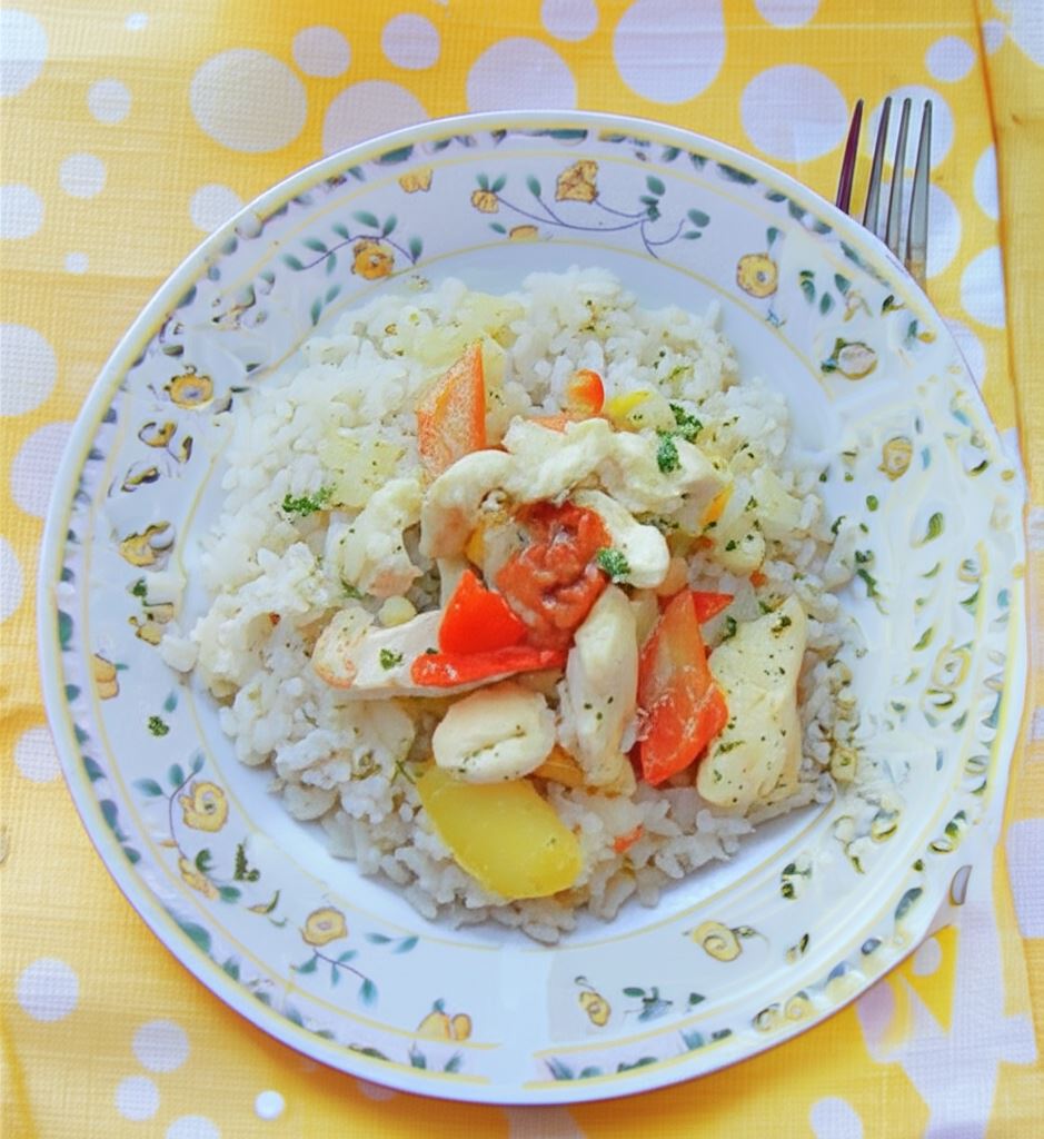 Potrawka z piersi kurczaka rozmarynowa