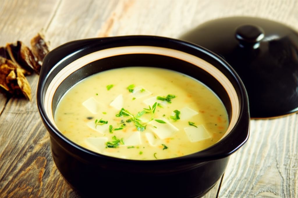 Prosta zupa grzybowa z łazankami