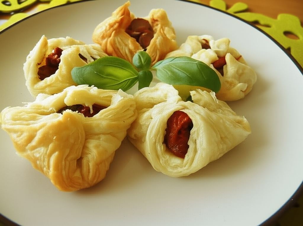 Przekąska z ciasta francuskiego