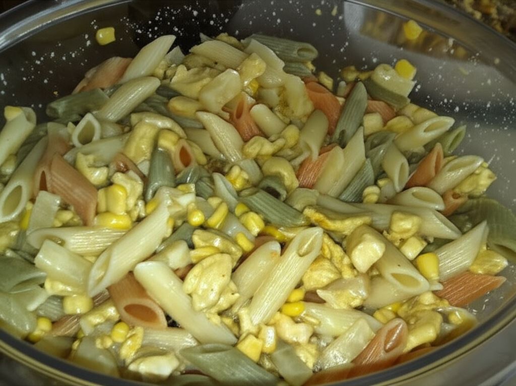 PRZEPIS KARNAWALOWY : SAŁATKA MAKARONOWA