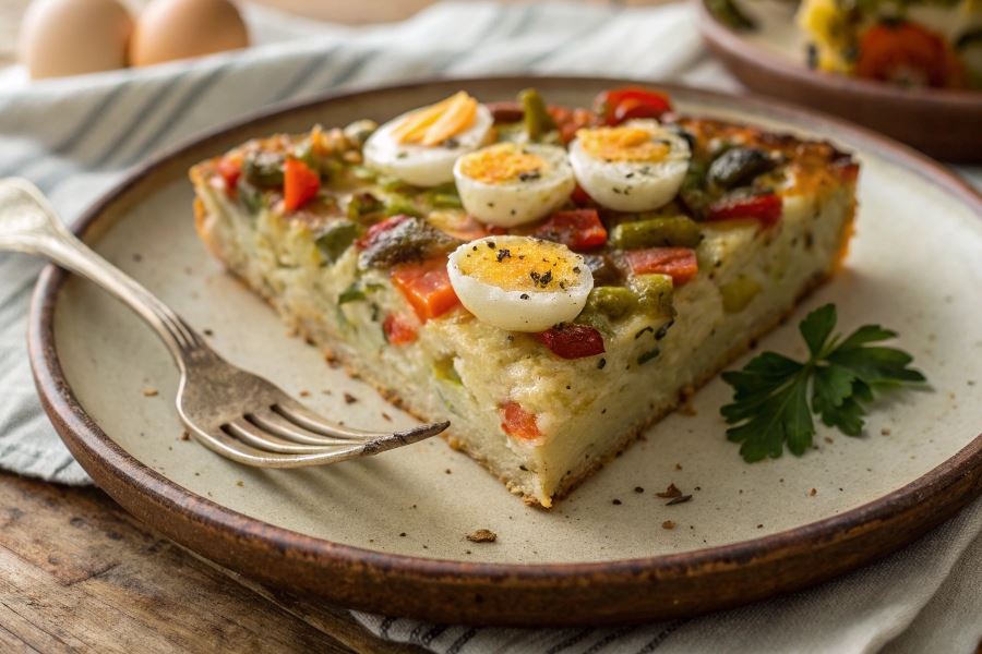 Zapiekanka ziemniaczana z warzywami