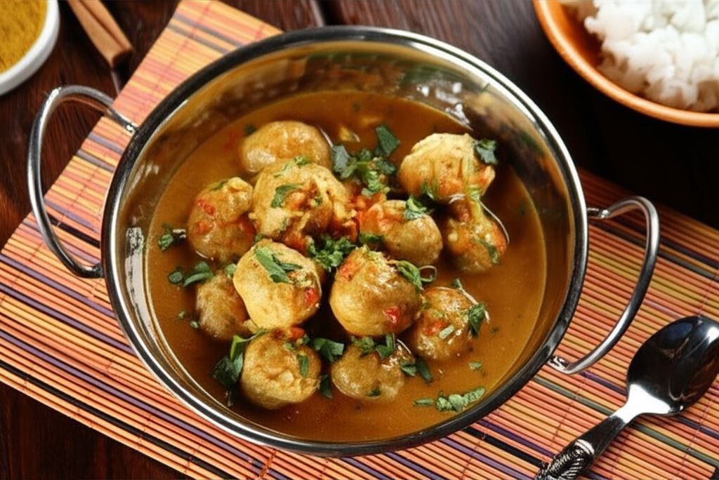 Pulpeciki w sosie curry