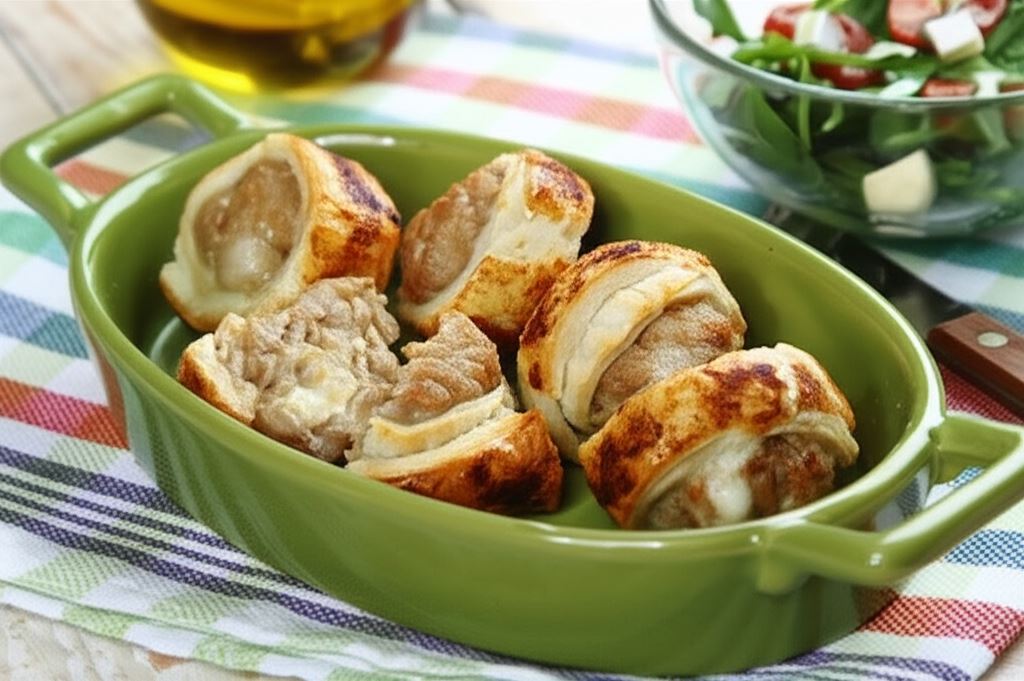 Pulpeciki zapiekane w cieście francuskim