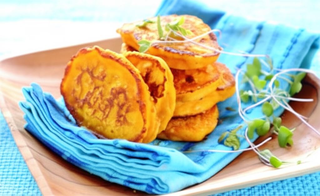 Puszyste placki z dynią