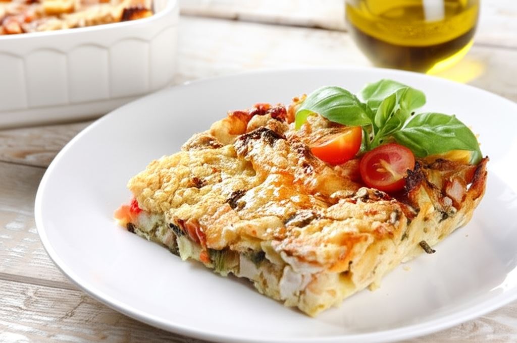 Pyszna makaronowa zapiekanka