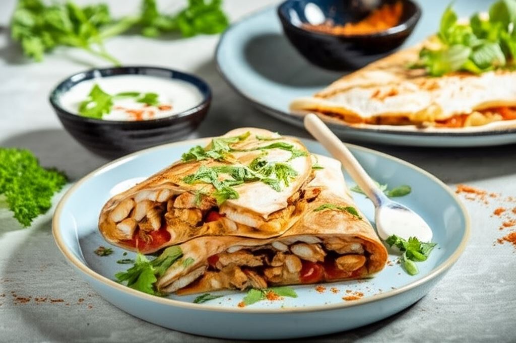 Quesadilla z kurczakiem