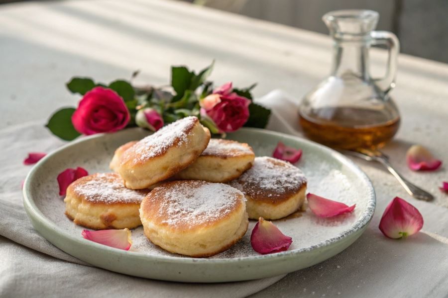 Racuchy pachnące różą