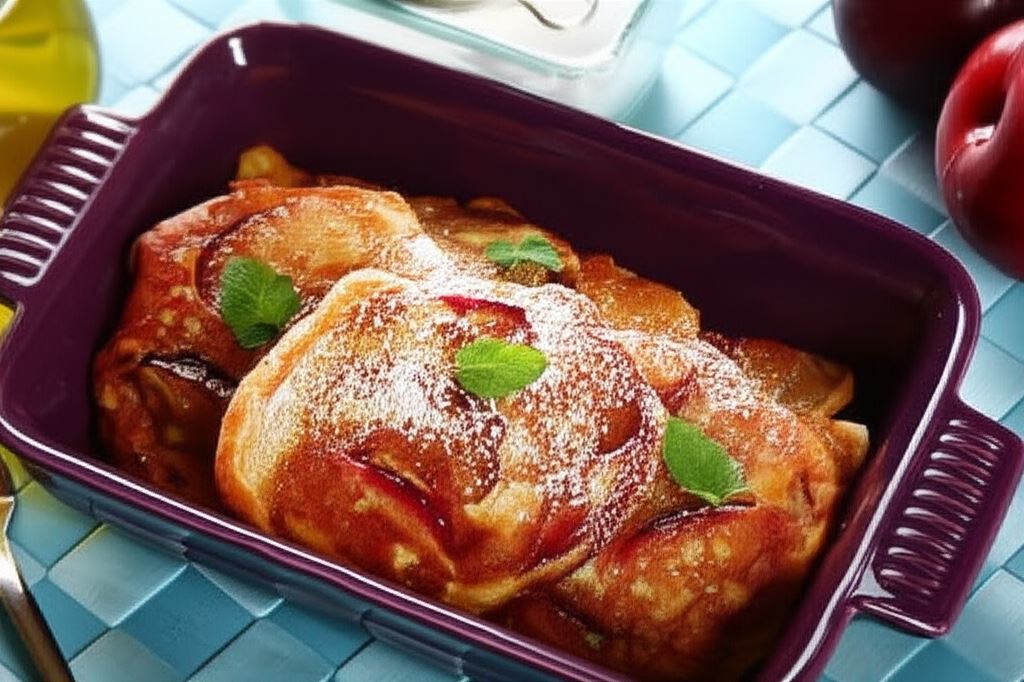 Racuchy ze śliwkami