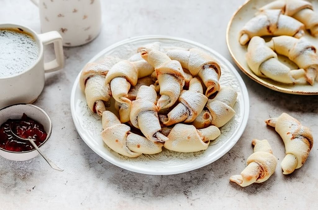 Rogaliki bez drożdży