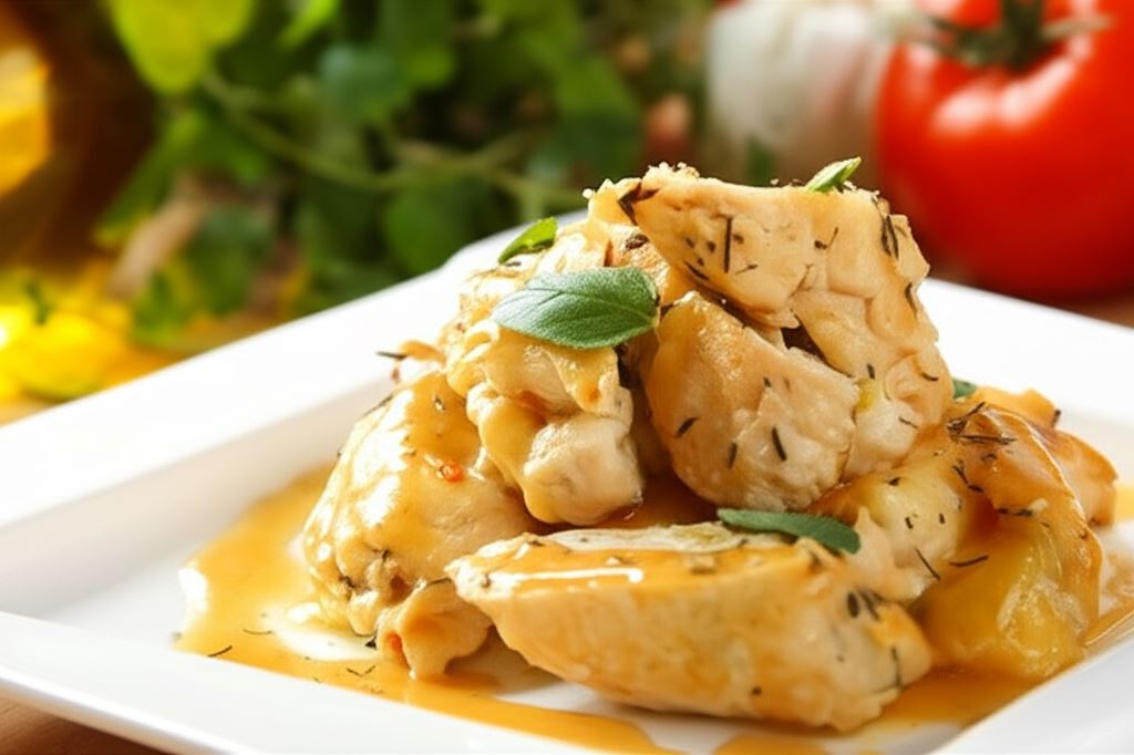 Roladki drobiowe z tymiankiem i serem