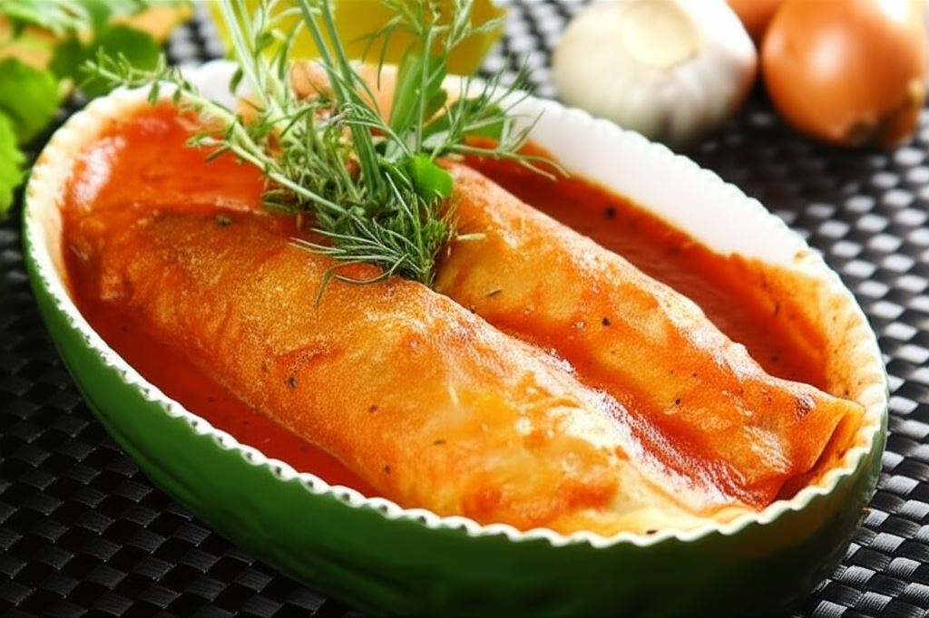 Roladki z kurczakiem i szpinakiem